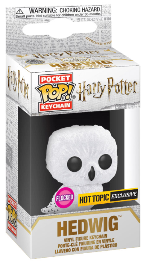 Figurine Pop Harry Potter pas cher : Hedwig - Floqué & Porte-clés