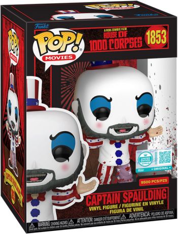 Figurine Funko Pop La Maison des mille morts #1853 Capitaine Spaulding