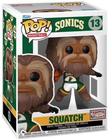 Figurine Funko Pop NBA #13 Mascotte Sasquatch