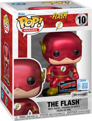Figurine Funko Pop DC Comics #10 Flash - Métallique
