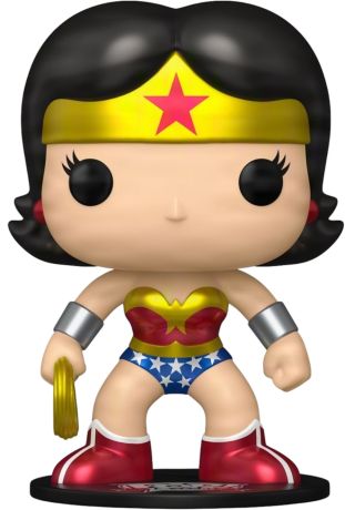 Figurine Funko Pop Wonder Woman [DC] #08 Wonder Woman - Métallique