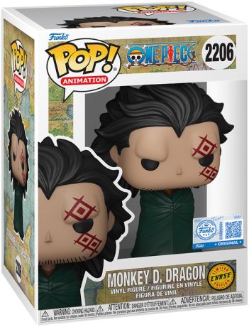 Figurine Funko Pop One Piece #2206 Monkey D. Dragon [Chase]