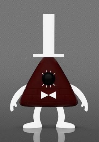 Figurine Funko Pop Souvenirs de Gravity Falls #1637 Bill Cipher - Glow in the Dark
