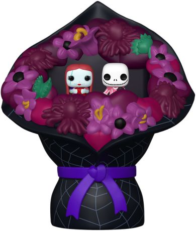 Figurine Funko Pop L'étrange Noël de M. Jack [Disney] Sally & Jack Skellington Bouquet (Saint-Valentin) - Pack