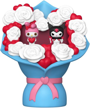 Figurine Funko Pop Sanrio My Melody & Kuromi Bouquet (Saint-Valentin) - Pack