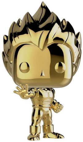 Figurine Funko Pop Dragon Ball Z #154 Super Saiyan Vegeta - Gold Chrome (DBZ)