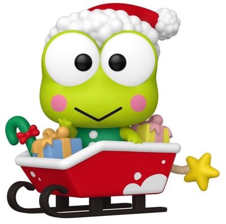 Figurine Funko Pop Sanrio #140 Keroppi dans son traîneau