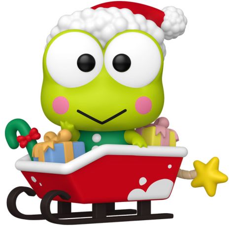 Figurine Funko Pop Sanrio #140 Keroppi dans son traîneau