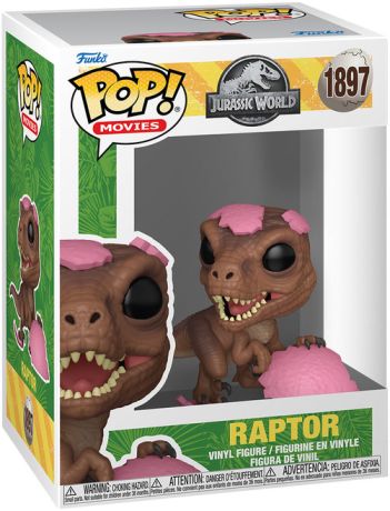 Figurine Funko Pop Jurassic Park #1897 Raptor (Pâques)