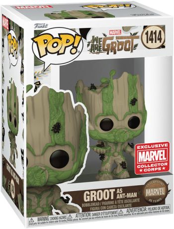 Figurine Funko Pop Nous sommes Groot [Marvel] #1414 Groot en Ant-Man