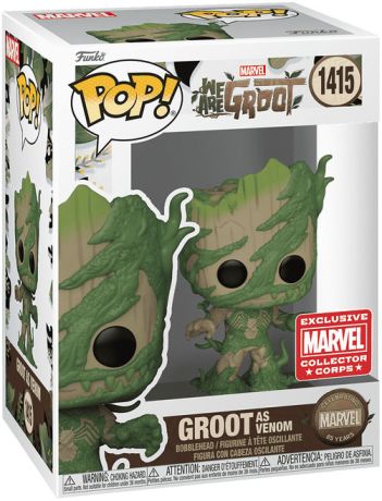 Figurine Funko Pop Nous sommes Groot [Marvel] #1415 Groot en Venom