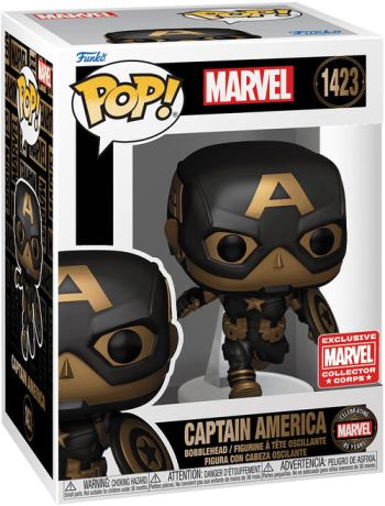 Figurine Funko Pop Marvel Comics #1423 Captain America (Marvel 85ème Anniversaire)