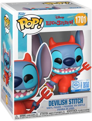 Figurine Funko Pop Lilo et Stitch [Disney] #1701 Stitch Démon