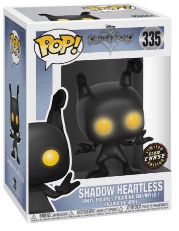 Figurine Funko Pop Kingdom Hearts #335 Ombre sans coeur - Brillant dans le noir [Chase]