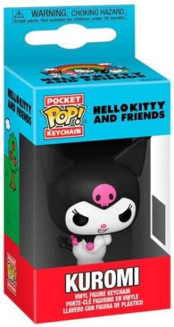 Figurine Funko Pop Sanrio Kuromi - Porte-clés