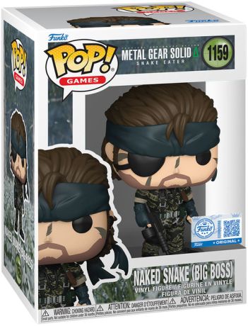 Figurine Funko Pop Metal Gear Solid #1159 Naked Snake (Big Boss)