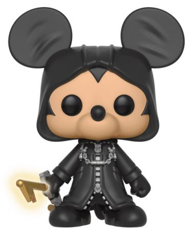 Figurine Funko Pop Kingdom Hearts #334 Mickey - Organisation 13 - Brillant dans le noir [Chase]