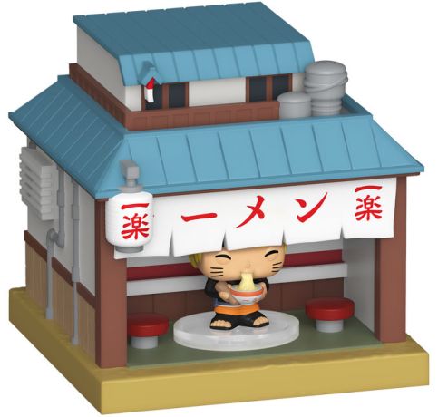 Figurine Funko Pop Naruto Naruto Uzumaki et Ramen Ichiraku - Bitty Pop
