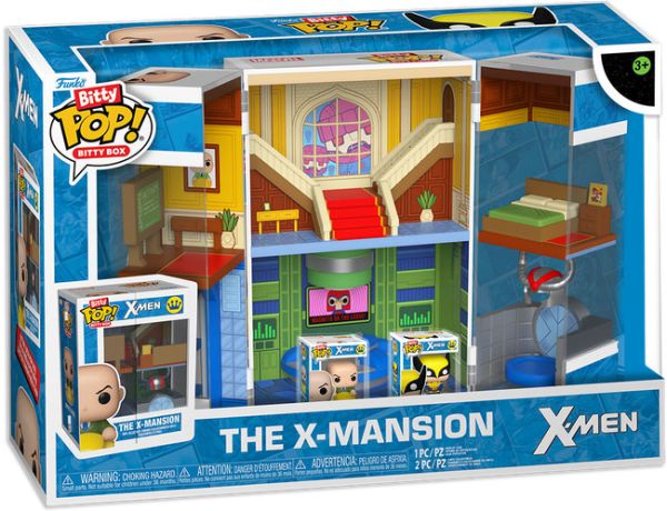 Figurine Funko Pop X-Men [Marvel] Le Manoir X- Men - Bitty Pop Box