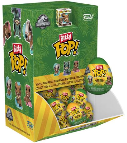 Figurine Funko Pop Jurassic Park Boîte Mystère Bitty Pop (Œuf de Pâques)