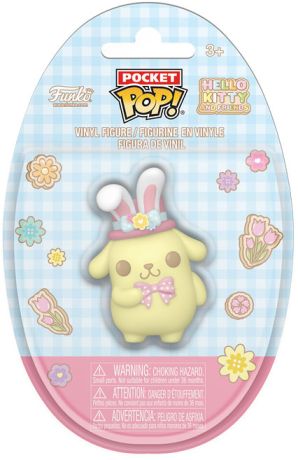 Figurine Funko Pop Sanrio Pompompurin avec Oreilles de Lapin (Pâques) - Pocket