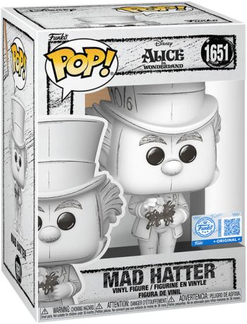 Figurine Funko Pop Alice au Pays des Merveilles [Disney] #1651 Chapelier fou - Esquisse
