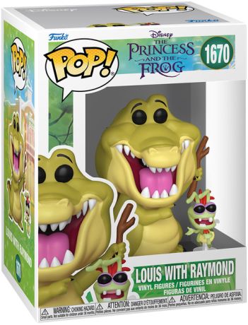 Figurine Funko Pop La Princesse et la Grenouille [Disney] #1670 Louis avec Raymond
