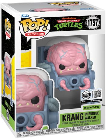 Figurine Funko Pop Tortues Ninja #1757 Krang dans le Marcheur à bulles