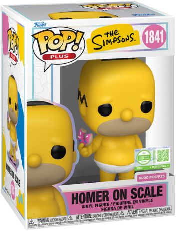 Figurine Funko Pop Les Simpson #1841 Homer sur la balance