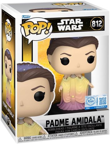 Figurine Funko Pop Star Wars 2 : L'Attaque des clones #812 Padme Amidala