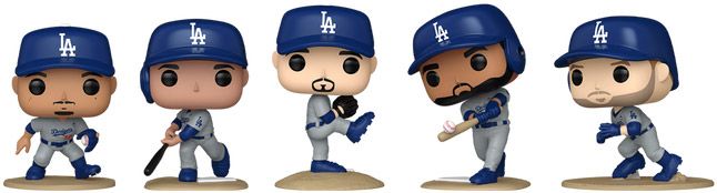 Figurine Funko Pop MLB : Ligue Majeure de Baseball Los Angeles Dodgers 2025 MLB World Series Champions - Pack