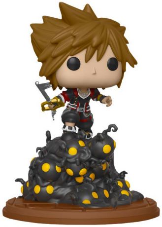 Figurine Funko Pop Kingdom Hearts #55 Sora escaladant une vague de sans-coeurs