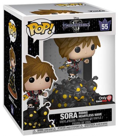 Figurine Funko Pop Kingdom Hearts #55 Sora escaladant une vague de sans-coeurs