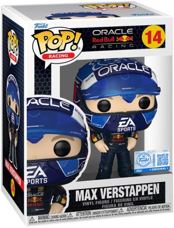 Figurine Funko Pop Formule 1 (F1) #14 Max Verstappen avec Casque USA