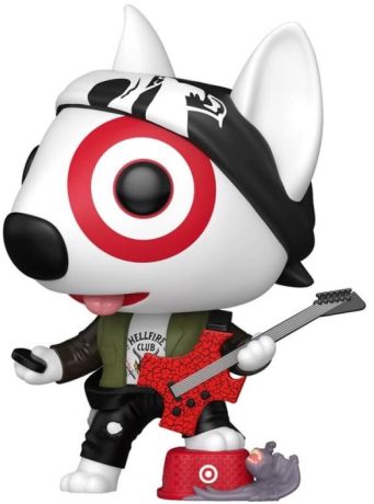 Figurine Funko Pop Icônes de Pub #262 Bullseye en Eddie Munson
