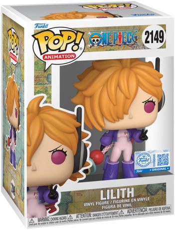 Figurine Funko Pop One Piece #2149 Lilith avec Bubble Gun