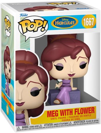 Figurine Funko Pop Hercule [Disney] #1667 Meg avec Fleur