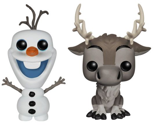 Figurine Funko Pop La Reine des Neiges [Disney] Olaf & Sven - 2 pack