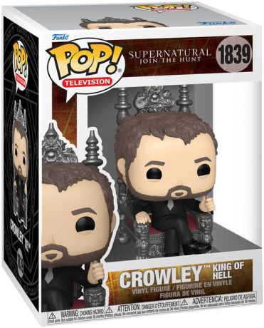 Figurine Funko Pop Supernatural #1839 Crowley Roi de l'enfer