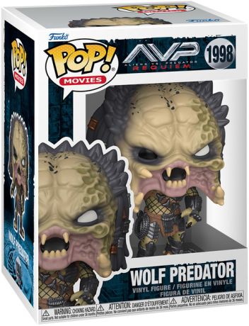 Figurine Funko Pop Aliens vs Predator : Requiem #1998 Wolf Predator
