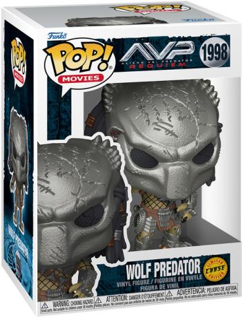 Figurine Funko Pop Aliens vs Predator : Requiem #1998 Wolf Predator [Chase]