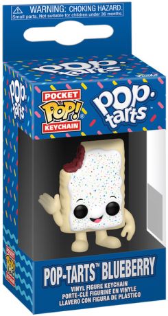 Figurine Funko Pop Icônes de Pub Pop-Tarts aux myrtilles - Porte-clés