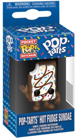 Figurine Funko Pop Icônes de Pub Pop-Tarts Sundae au chocolat chaud - Porte-clés