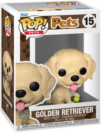 Figurine Funko Pop Animaux de Compagnie #15 Golden Retriever