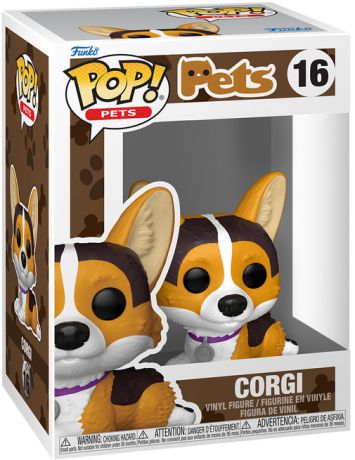 Figurine Funko Pop Animaux de Compagnie #16 Corgi