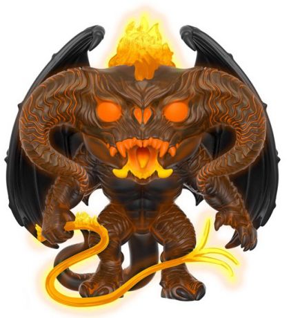 Figurine Funko Pop Le Seigneur des Anneaux #448 Balrog - Brillant dans le noir & Super sized