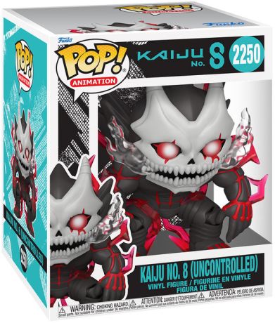 Figurine Funko Pop Kaiju No. 8 #2250 Kaiju NO.8 (Non contrôlé) - 15 cm