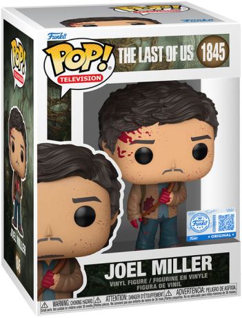 Figurine Funko Pop The Last of Us (Série TV) #1845 Joel Miller - Ensanglanté