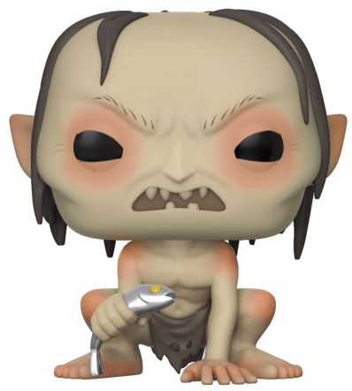 Figurine Funko Pop Le Seigneur des Anneaux #532 Gollum avec poisson [Chase]