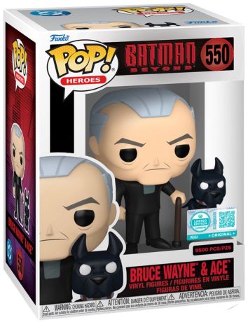 Figurine Funko Pop Batman, la relève [DC] #550 Bruce Wayne & Ace